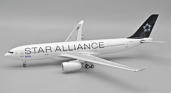 Airbus A330-243 BMI British Midland Star Alliance