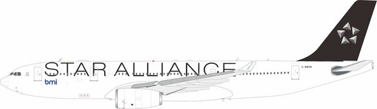 Airbus A330-243 BMI British Midland Star Alliance