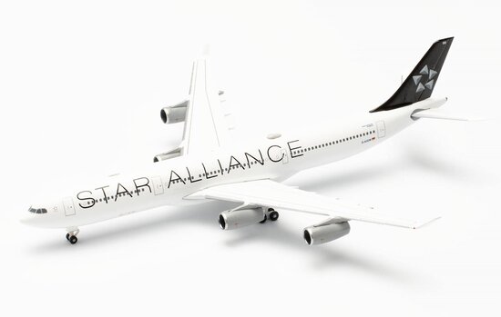 Airbus A340-300 Lufthansa Star Alliance "Gladbeck"
