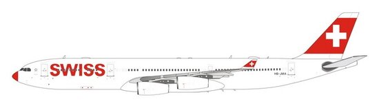 Airbus A340-300 Swiss Air "Red Nose"