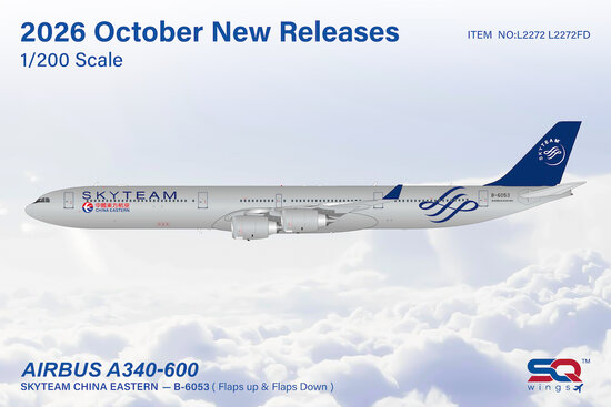 Airbus A340-600 China Eastern Airlines SkyTeam