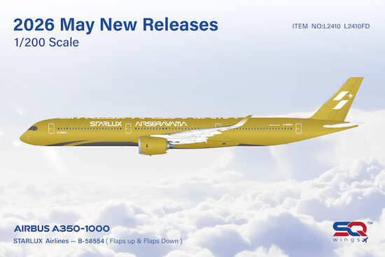 Airbus A350-1000 STARLUX Airlines "Airsorayama Gold