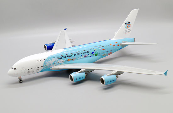 Airbus A380-800 Hifly "Save the coral reefs Livery" 
