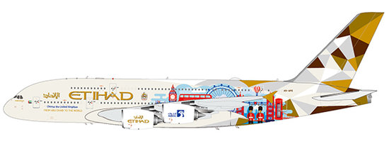 Airbus A380 Etihad Airways 