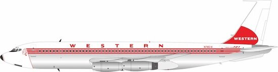 Boeing 707-139 Western Airlines