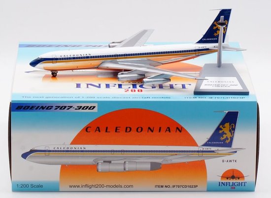 Boeing 707-349C Caledonian Airways