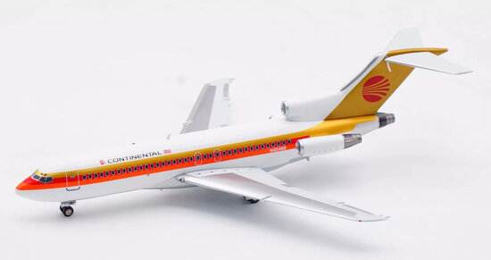 Boeing 727-100 Continental Airlines red