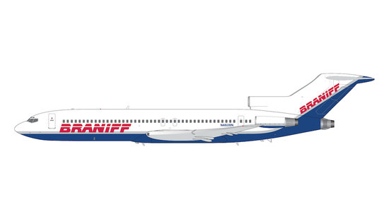 Boeing 727-200 Braniff  Braniff II / "Reebok" livery