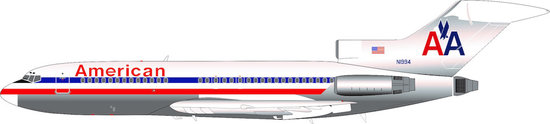 Boeing 727-23 American Airlines
