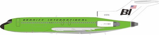 Boeing 727-27C Braniff International Airways Light Lime Green