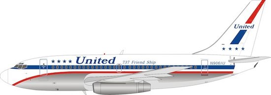 Boeing 737-200 United Airlines