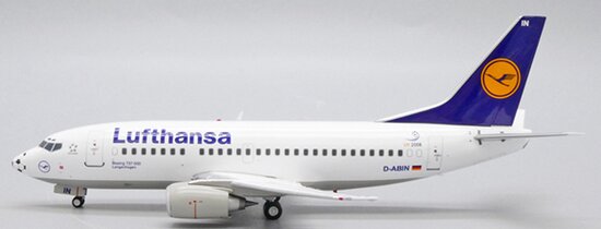 Boeing 737-500 Lufthansa "Football Nose"