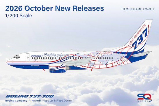 Boeing 737-700 Boeing Company Flaps Down
