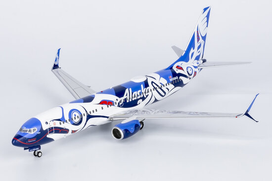 Boeing 737-800 Alaska Airlines Salmon People 