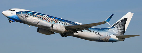 Boeing 737-800 Alaska Airlines "Salmon Thirty Salmon" 