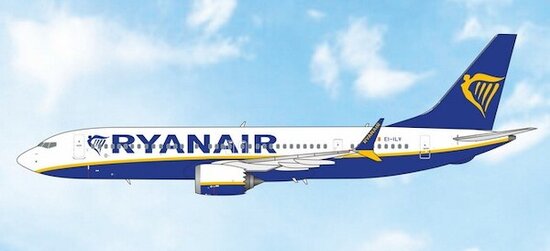 Boeing 737 MAX 8 Ryanair