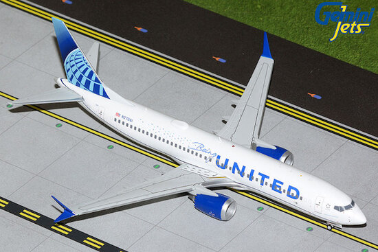 Boeing 737 MAX 8 United Airlines  "Being United"/"United Together"