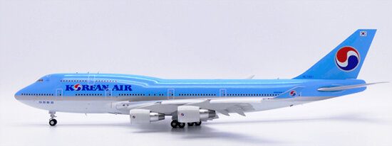 Boeing 747-400 Korean Air "Last Flight" HL7461 Flaps Down