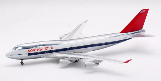 Boeing 747-400 Northwest Airlines Polished