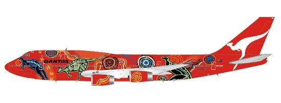 Boeing 747-400 Qantas "Wunala Dreaming"