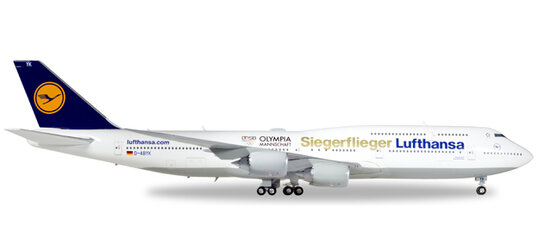 Boeing 747-8 " Siegerflieger Olympia Rio 2016 " Lufthansa