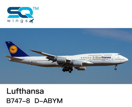 Boeing 747-8 Lufthansa 5-starHansa
