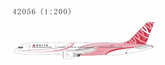 Boeing 757-200 Delta Air Lines "Breast Cancer Awareness"