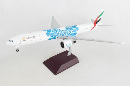 Boeing 777-300ER Emirates " Blau EXPO 2020 "