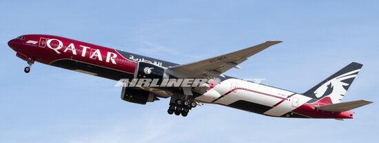 Boeing 777-300ER Qatar Airways "Formula 1"