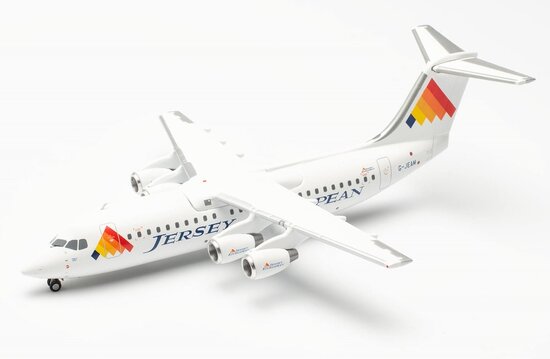British Aerospace Bae 146-300 Jersey European Airways "Pride of Jersey"