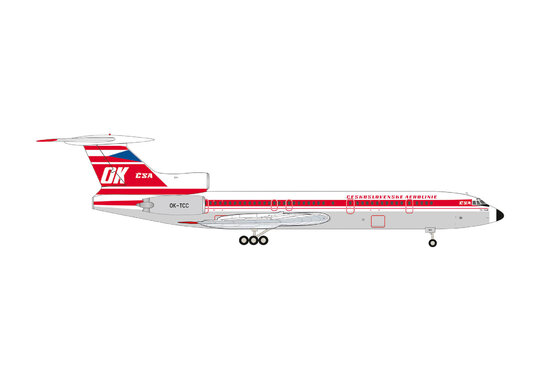 Tupolev TU-154M – "Teplice" CSA Czechoslovak Airlines