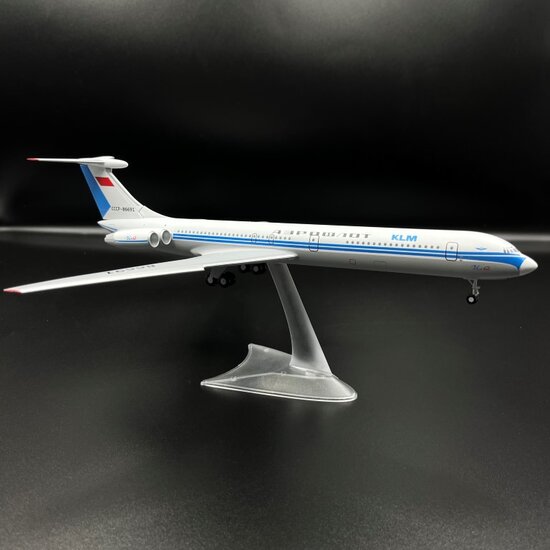 Ilyushin IL62 Aeroflot with KLM titles