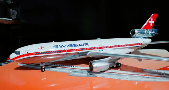 McDonnell Douglas DC-10-30 Swissair Polished