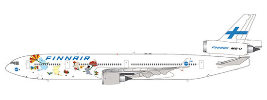 McDonnell Douglas MD11 Finnair "Moomins" 