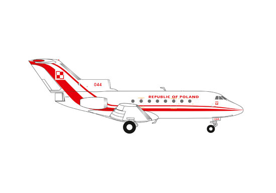 Yakovlev Yak-40 Republic of Poland