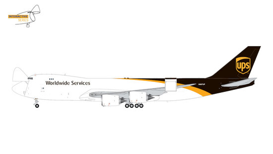 Boeing 747-8F UPS Interaktivní série