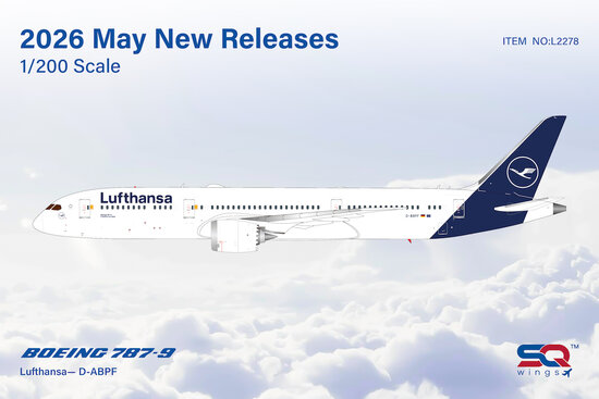 Boeing 787-9 Dreamliner Lufthansa