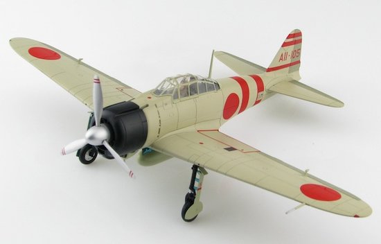 A6M2 Zero Fighter Type 21 , Carrier Kaga, December 1941 "Pearl Harbor"