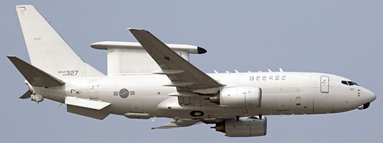 Boeing 737-7ES South Korea Air Force Peace Eye