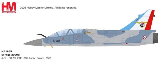 Dassault Mirage 2000B, EC 2/5, FAFL 60th Anniversary