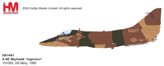 Douglas A4E Skyhawk "Aggressor" , US Navy, 1985/86