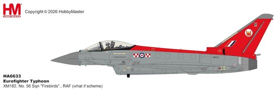Eurofighter EF2000 , No. 56 Sqn "Firebirds" RAF