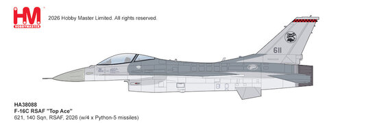 F-16C RSAF "Top Ace", 140 Sqn, RSAF, 2026