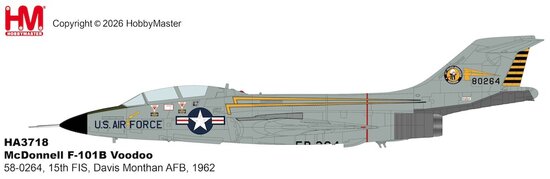 F101B Voodoo USAF