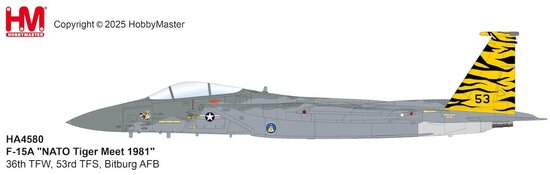 F15A USAF "NATO Tiger Meet 1981" 