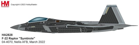 F22A Raptor USAF  "Symbiote" - Nellis AFB, March 2022