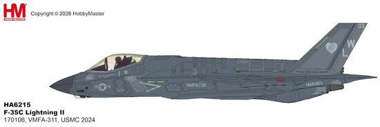 F35C Lightning II 170106, VMFA-311, USMC 2024