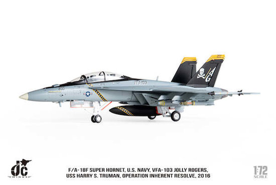 F/A18E Super Hornet US Navy, VFA-103 Jolly Rogers, Operation Inherent Resolve, 2016