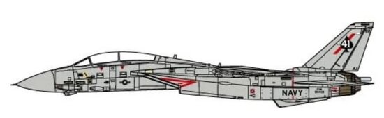 Grumman F14A Tomcat US Navy "Black Aces, USS Nimitz, Gulf of Sidra incident, August 19th, 1981"