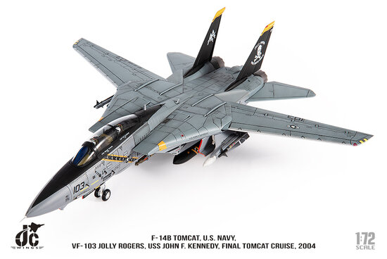 Grumman F14B Tomcat US Navy VF-103 Jolly Rogers, Final Tomcat Cruise, 2004